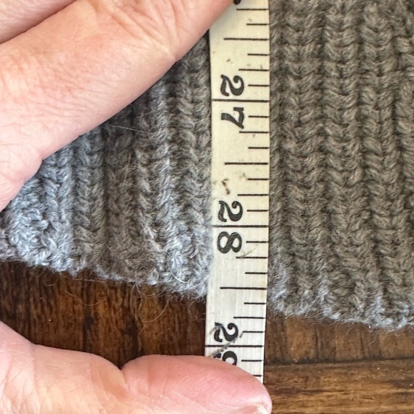 Theory | Gray Cashmere Blend Swing Cardigan Jacket - Picture 10 of 10